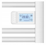 Grzejnik Łazienkowy Elektryczny Drabinka Programator 53x96cm 500W Aluminium