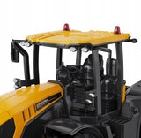 Traktor z Przyczepką Ciągnik Zdalnie Zabawkowy Żółty Sterowany Pilotem RC
