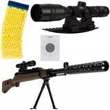 Karabin Snajperski z Lunetą na Kulki Laser 800 Kulek Pistolet 101 cm Zestaw