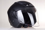 Kask Motocyklowy Otwarty LS2 AIRFLOW II Kask Solid Black Mat XXXL