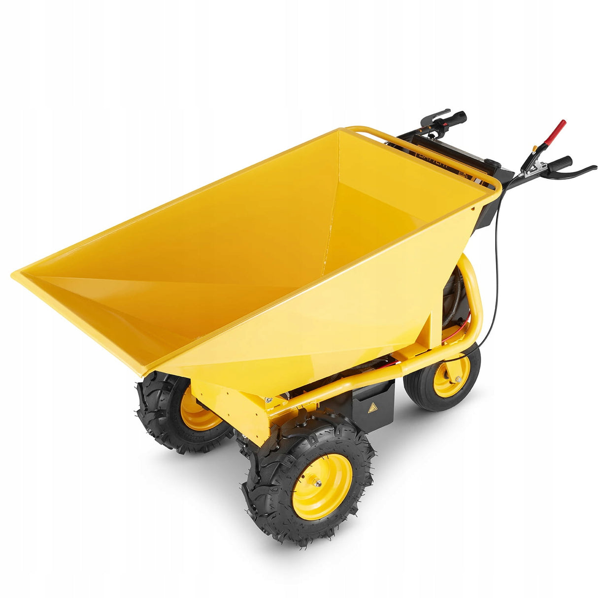 Taczka Elektryczna Wózek Wozidło Elektryczne 240L Pojemności Udźwig 500 Kg
