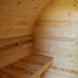 Sauna Ogrodowa Beczka Zestaw Szwedzkie Drewno 240 cm z Piecem HARVIA PC90