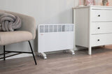 Grzejnik Konwektorowy Elektryczny z Termostatem Dotykowy WiFi 1500W Biały