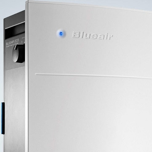 Oczyszczacz Powietrza Blueair CLASSIC 203 Slim 263 m3/h Filtr HEPA Biały