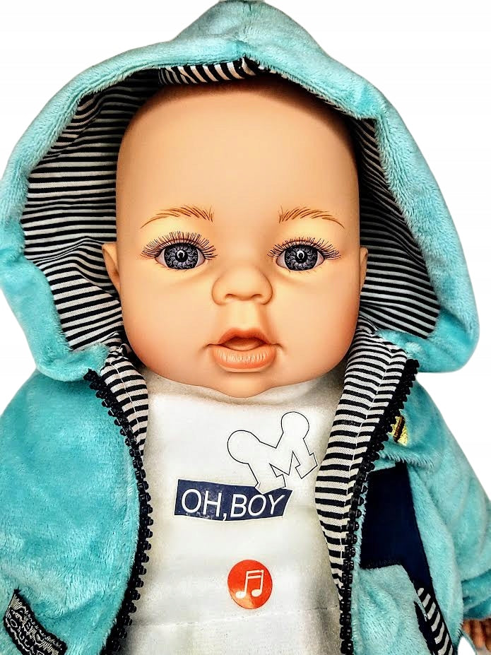 Lalka Niemowlę Jak Żywa Urocza Bobasek Baby Born Butelka Zabawka na Prezent