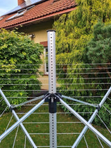 Suszarka Na Pranie + Pokrowiec XXL 50m 180cm Porządna Duża Regulowana