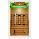 Sauna Dwuosobowa Infrared Domowe Spa na 2 Osoby Biała Lumi Core Relaks