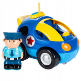 Samochód Zdalnie Sterowany Auto Policja Kierownica dla Dziecka Malucha