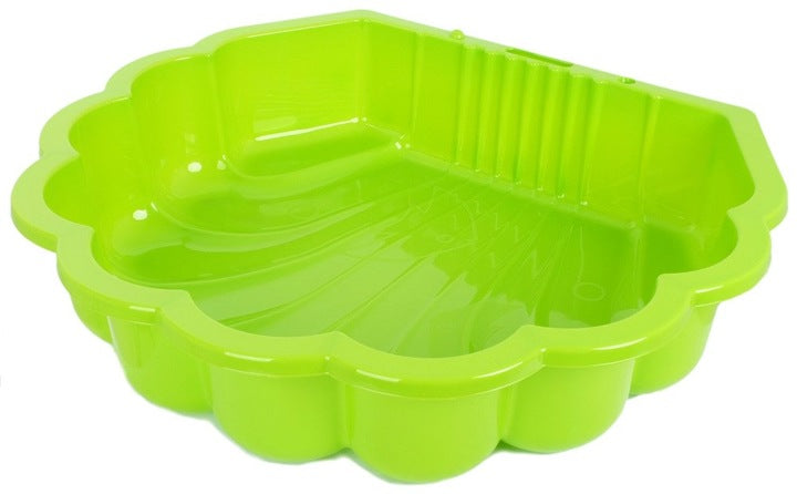 Piaskownica Lub Basen Plastikowa XXL 2w1 Muszelka Zamykana Zielona