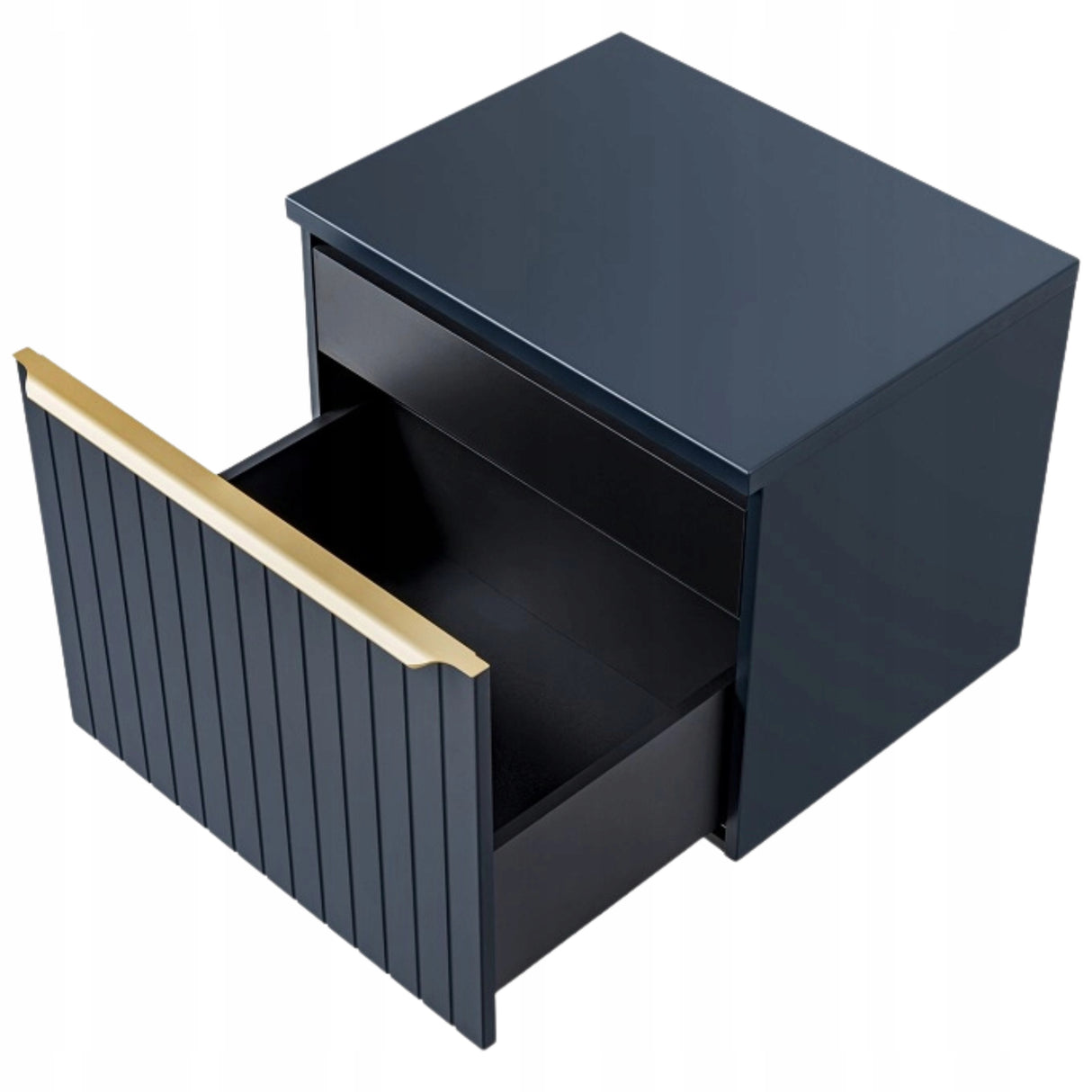 Szafka Łazienkowa Podumywalkowa Płyta Laminowana Elegancka Granatowa 60 cm