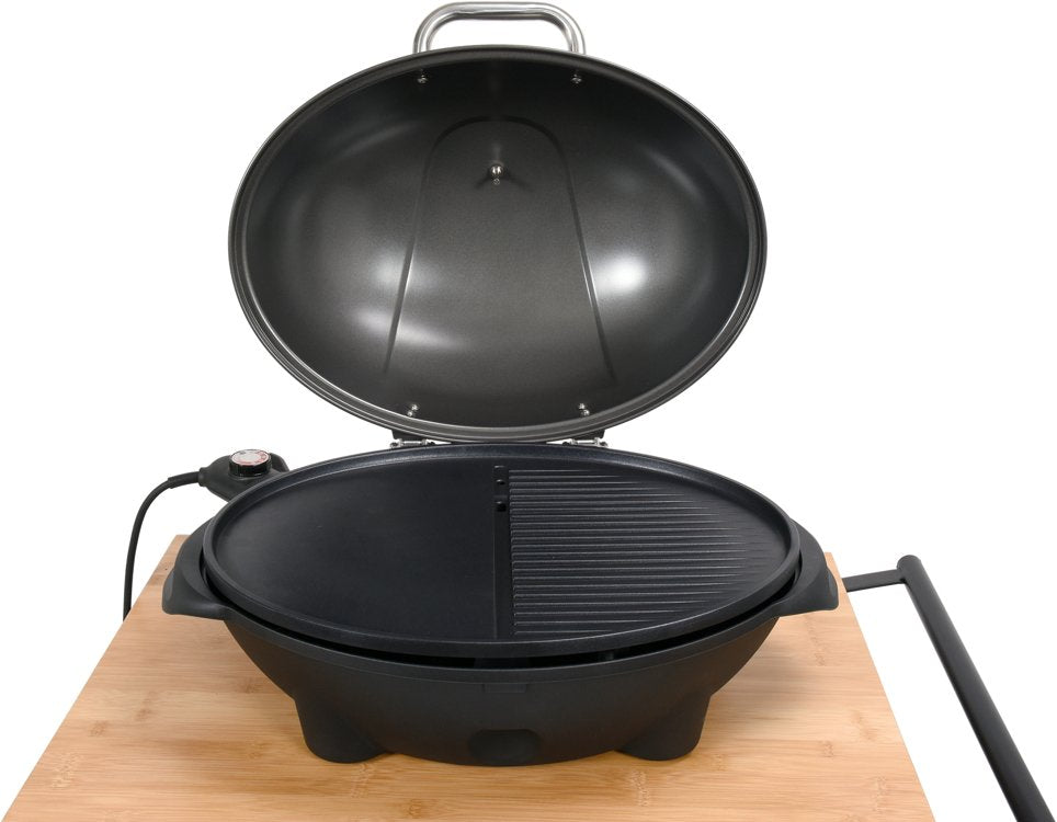 GRILL ELEKTRYCZNY 2000W OGRODOWY BALKONOWY NA STÓŁ POVES