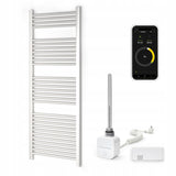 Grzejnik Łazienkowy Elektryczny Dekoracyjny Drabinka 55x150 cm 800 W Biały
