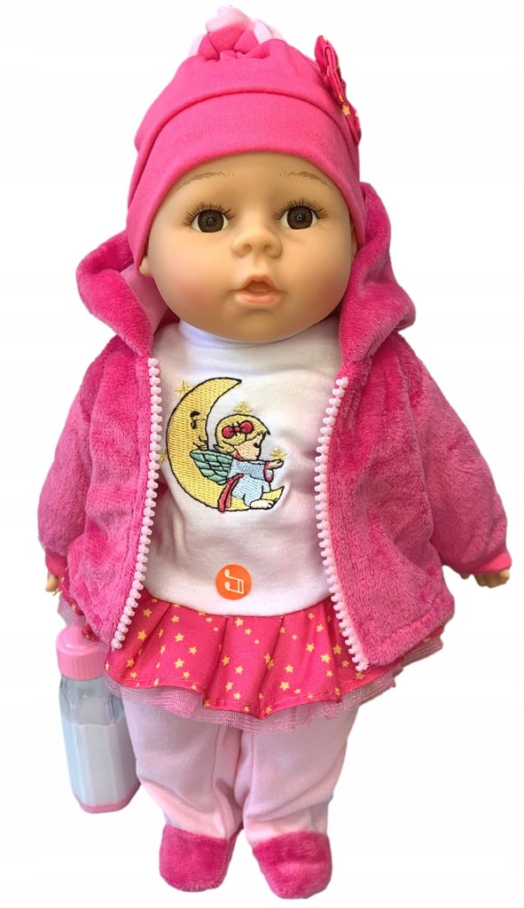 Lalka Bobas Dziewczynka Baby Born Mówi i Śpiewa po Polsku Zabawka Prezent