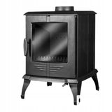 Piec Kominek Piecyk Żeliwny P7 ECO 9,3kW Stalowy Czarny Koza Wolnostojący