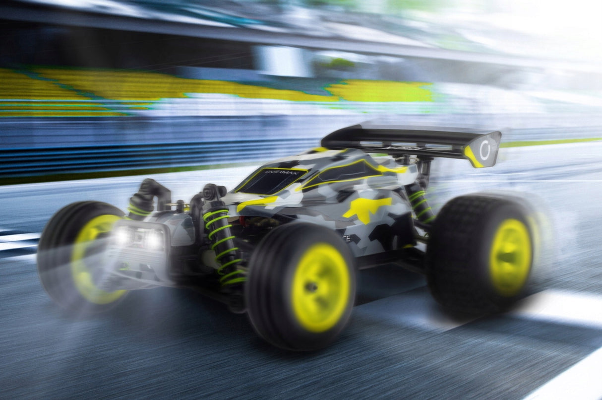 Auto RC Terenowe 4x4 Szybkie LED 2 Baterie 100m Zasięg Skala 1:18 Duży
