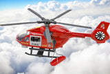 Helikopter Ratunkowy Śmigłowiec Efekty Świetlne Dźwięk Zabawka z Hakiem