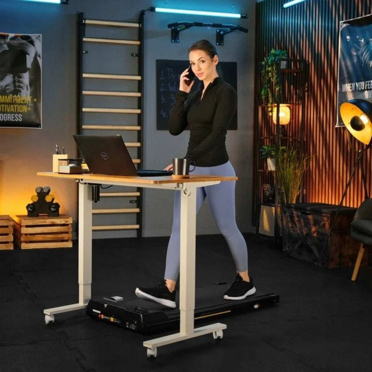 Bieżnia Treningowa Elektryczna Domowa Walkingpad pod Łóżko Kompaktowa