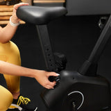 Rower Treningowy Magnetyczny Pionowy Rower Stacjonarny do 120 Kg Czarny