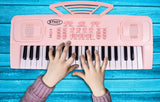 Keyboard Organy Pianinko Elektroniczne Mikrofon dla Dzieci 37 Klawiszy