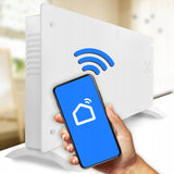 Grzejnik Konwektorowy Elektryczny Szklany Termostat Konwektor Led WiFi Eco
