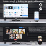 Monitor Dotykowy Pisichen 27" Cali 2K QHD 100Hz IPS 10-pkt Dotyk USB-C