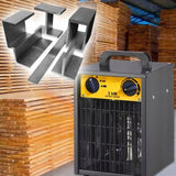 Nagrzewnica Elektryczna Grzejnik Dmuchawa Mocna 3000 W 3kW z Termostatem