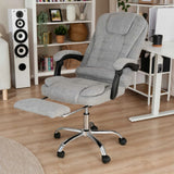 Fotel Obrotowy Biurowy Krzesło z Regulacjami Ergonomiczne Biurowe 118 cm