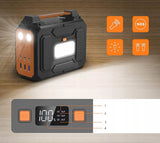 Stacja Zasilania 99Wh 27000mAh 100W Z Panelem Solarnym 40W USB-C L:atarka