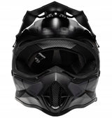 Kask Cross Enduro S EU Homologacja Lekki MTB Quad Rower Czarny Szary