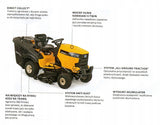 Kosiarka Traktor Cadet XT3 QR106 KAWASAKI Samojezdna z koszem MOCNA 24KM