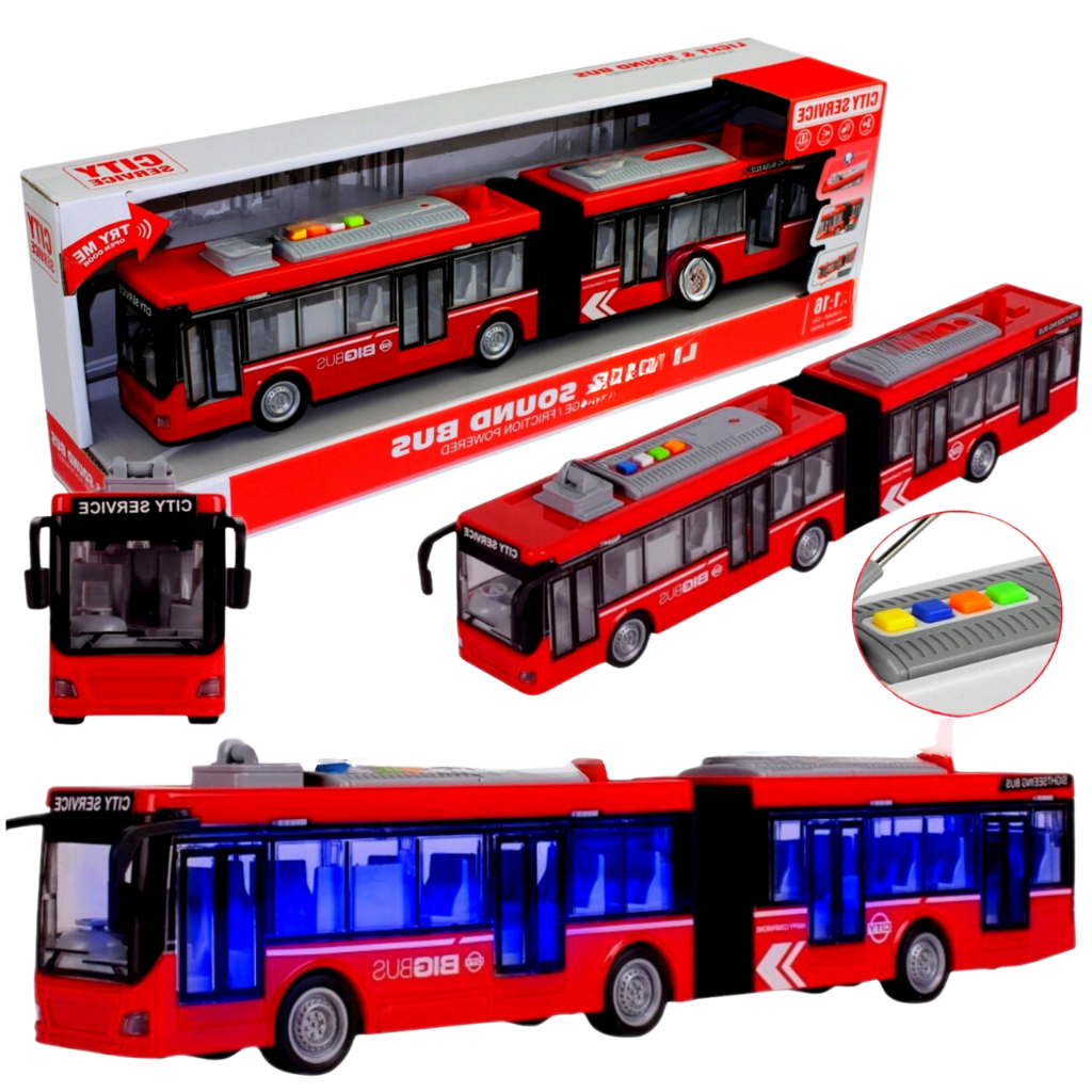 TROLEJBUS AUTOBUS ŚWIATŁA DŹWIĘKI OTWIERANIE DRZWI