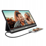 Monitor Przenośny LED Asus MB16AHP 15,6" 1920 x 1080 px IPS / PLS Czarny