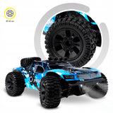 Samochód RC Terenowy 4x4 35km/h Duży Wodoodporny 2 Akumulatory Niebieski