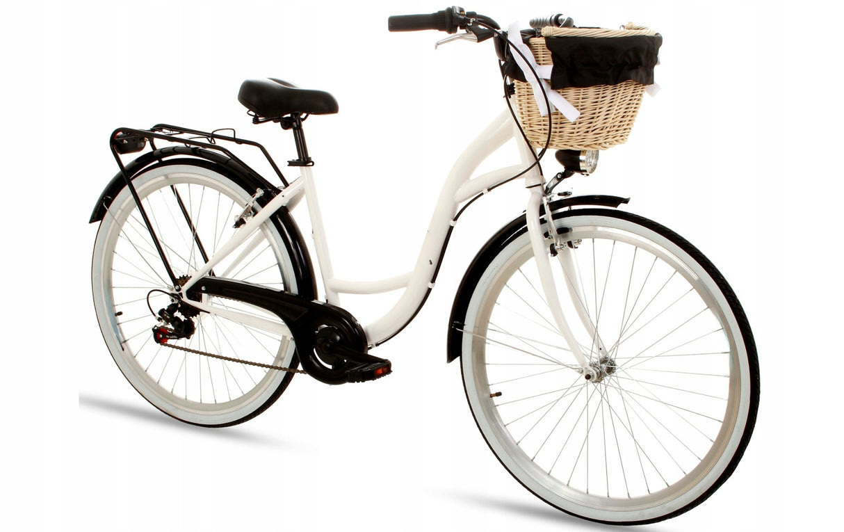 Rower Miejski Damski Lekki Damka SHIMANO 7 Koło 28" Cali WARIANTY