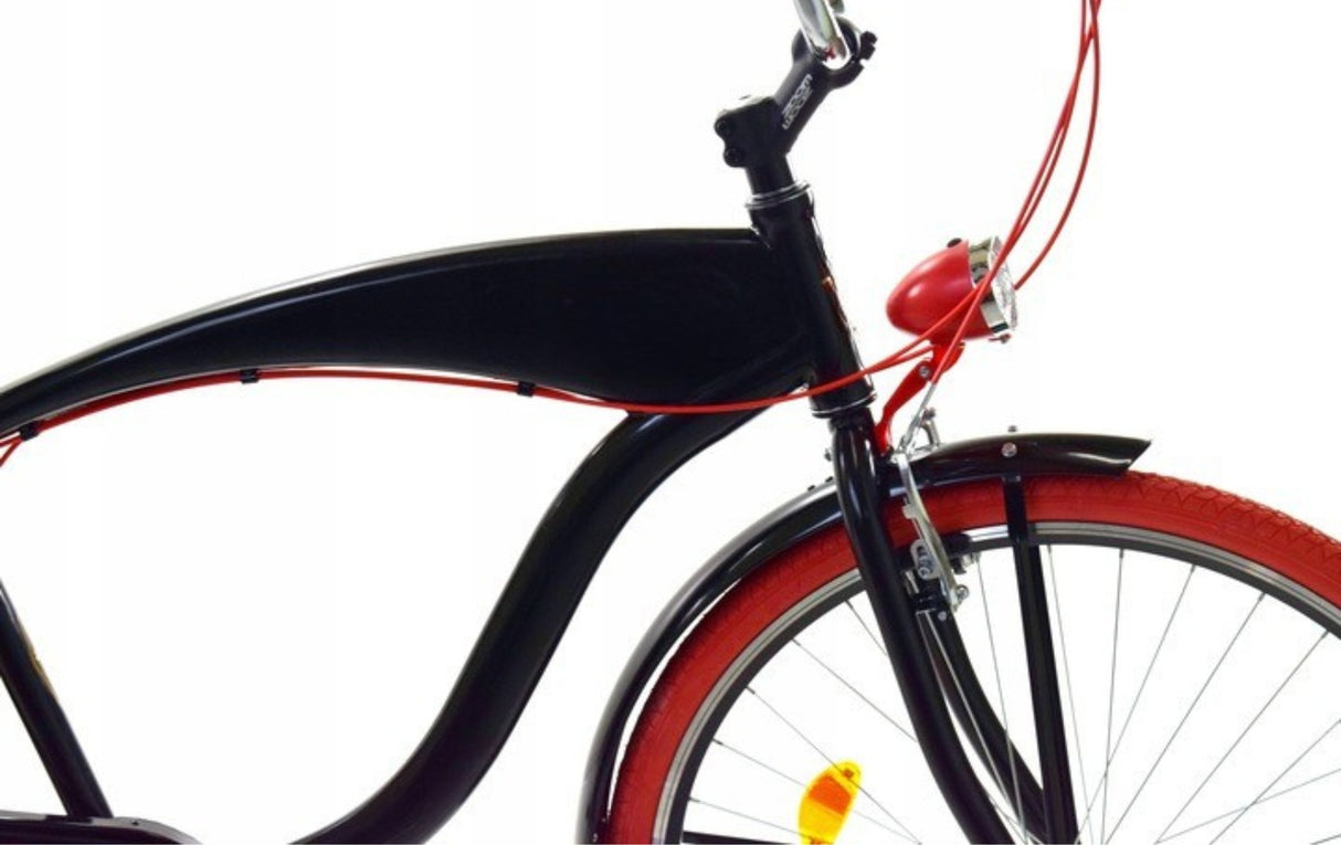 Rower Miejski Motorek Męski Rama 18" Cali Koło 28" Cali 7 Biegów WARIANTY