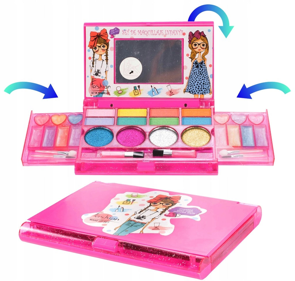 ZESTAW DO MAKIJAŻU DLA DZIECI MAKE UP KOSMETYKI 3+