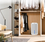 Elektryczny Osuszacz Powietrza do Domu 1,1 L/Dzień do 30 m² KNKA CS06 Biały