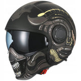 Kask Motocyklowy Szczękowy Wielokolorowy Pełna Twarz Modułowy Rozmiar L