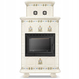 Piecyk Kominek Kaflowy Obudowa Kominkowa 13 kW Ceramiczny Koza