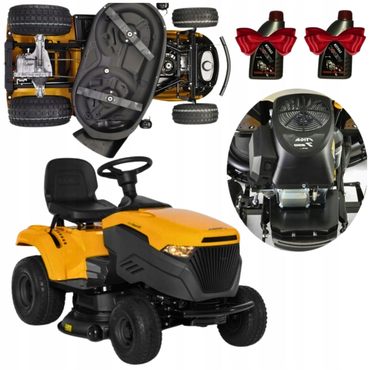Traktor Ogrodowy Kosiarka Traktorek Koszący Stiga Estate 6,5 KW 98CM 352cm3