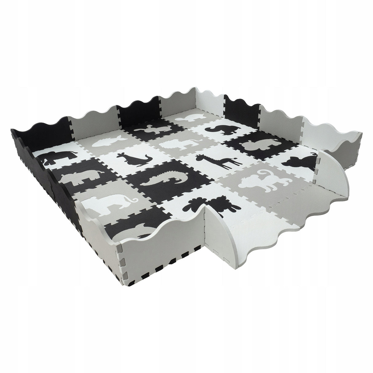 Mata Piankowa Puzzle Edukacyjne dla Dzieci Mata Podłogowa Gruba Duża 36szt