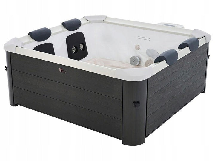 Basen SPA PANELOWE OSLO Sztywne 6os Hydromasaż +Filtry LED WIFI OZON BICZE