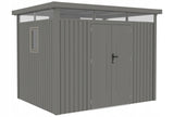 Domek Ogrodowy Schowek na Narzędzia 294x230cm Stal Ocynkowana Metalowy