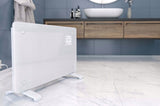Grzejnik Konwektorowy Elektryczny Ścienny Wyświetlacz LCD 1,5 kW Termostat