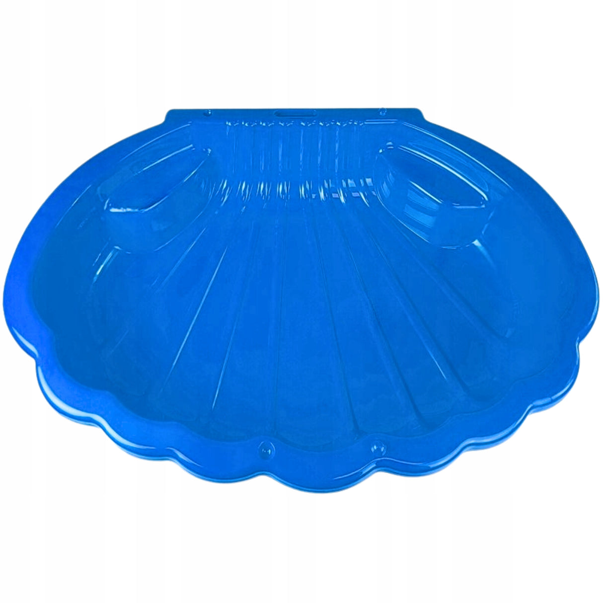 Piaskownica / Basen Plastikowa XXL Muszelka Zamykana Niebieska 2w1 SOLIDNA