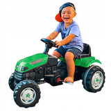Dziecięcy Traktor na Pedały WOOPIE Farmer GoTrac Ciągnik Ciche Koła Regulac