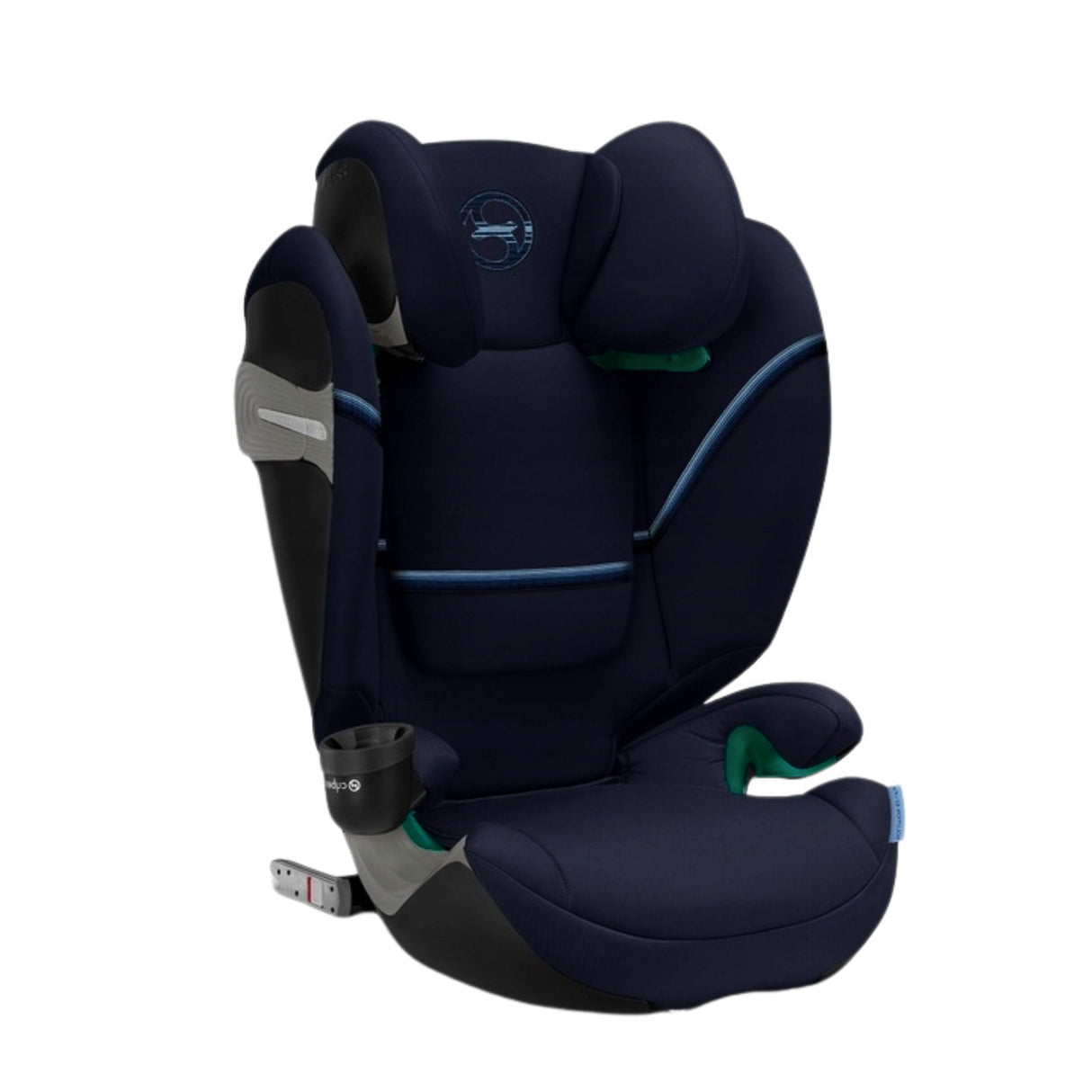 Fotelik Samochodowy Ocean Blue 100-150 cm 15-50 KG Podstawka dla Dziecka