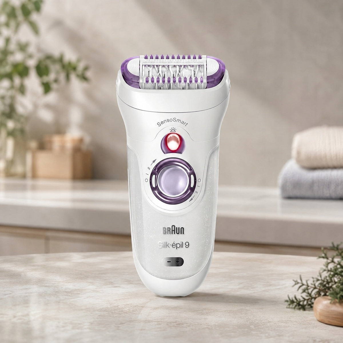Depilator Braun Silk-épil 9-710 SenoSmart TM! Ergonomiczny Kształt Lekki