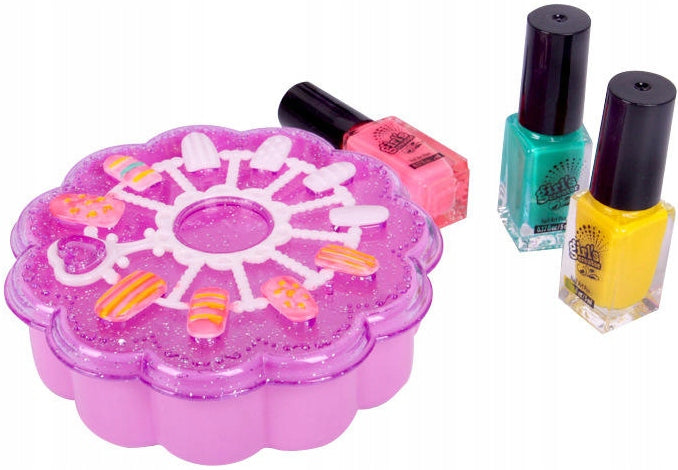 Zestaw Do MANICURE Malowania Paznocki Dla Dzieci