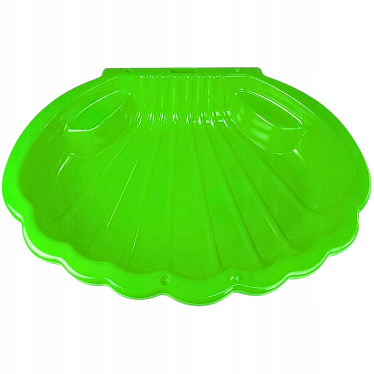 Piaskownica Lub Basen Plastikowa XXL Muszelka Zamykana SOLIDNA Zielona 2w1